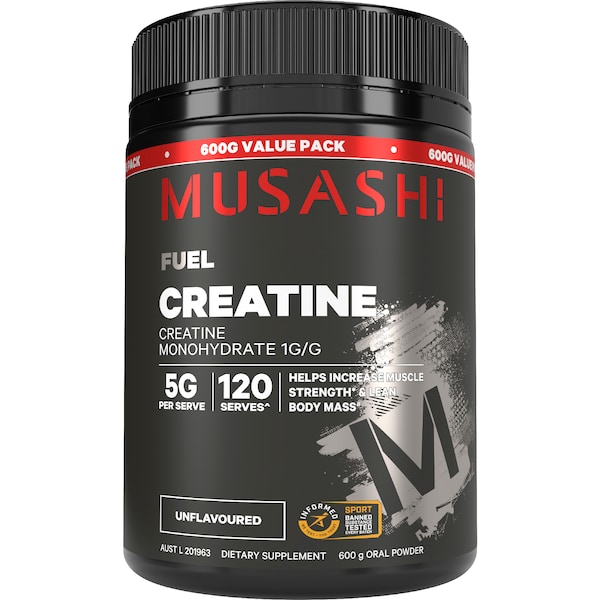 Musashi Creatine Unflavoured 600g