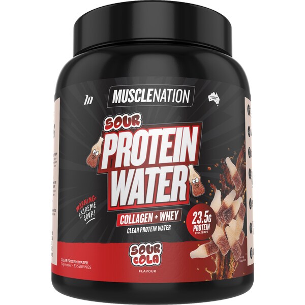 Muscle Nation Sour Protein Water Cola 1kg