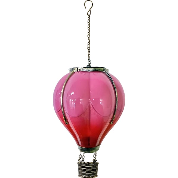 Gardman Solar Hanging Air Balloon Pink & Orange each