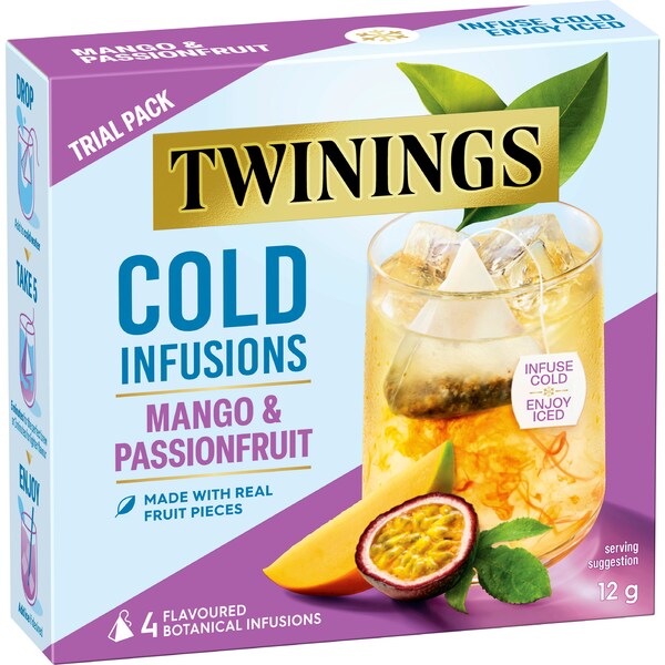 Twinings Cold Infusions Mango & Passionfruit 4 pack
