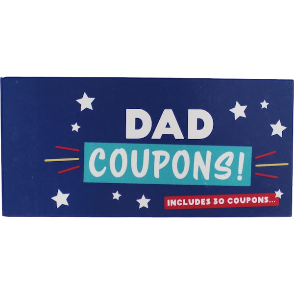 Father's Day Coupon Book each