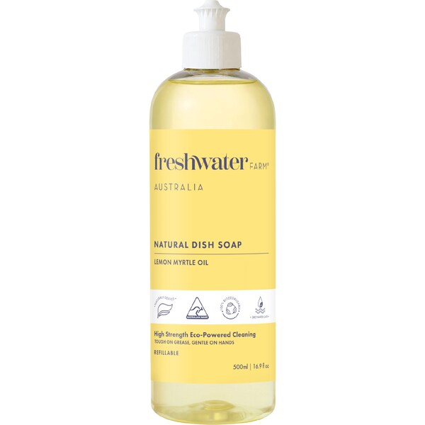 Freshwater Farm Australia Dishwashing Liquid Lemon Myrtle 500mL