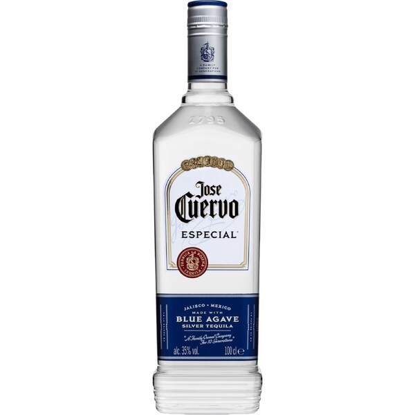 Jose Cuervo Especial Silver Tequila Bottle 1L