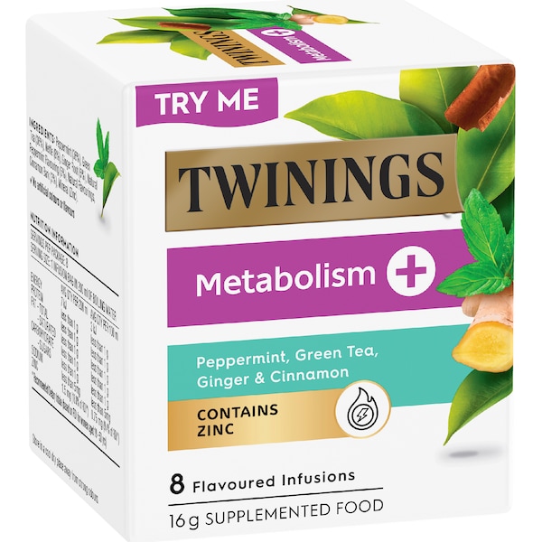 Twinings Metabolism Flavoured Infusions 8 pack