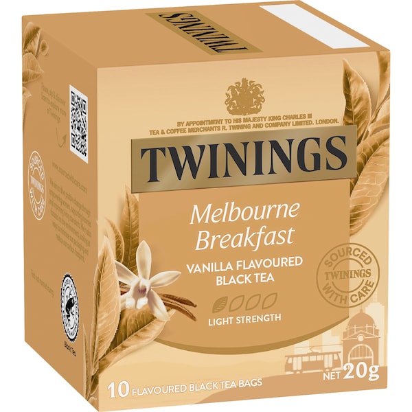 Twinings Melbourne Breakfast Tea Bags 10 pack