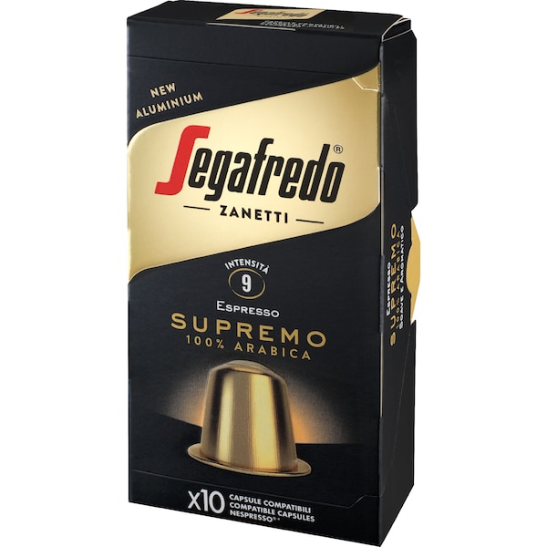 Segafredo Supremo Coffee Capsules 10 pack