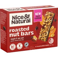 Nice & Natural Roasted Nut Bar Maple & Sea Salt