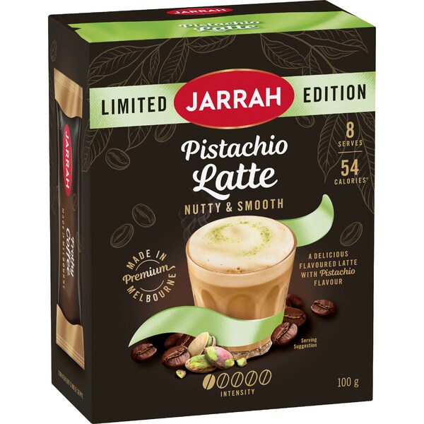 Jarrah Pistachio Latte Sachets 8 pack