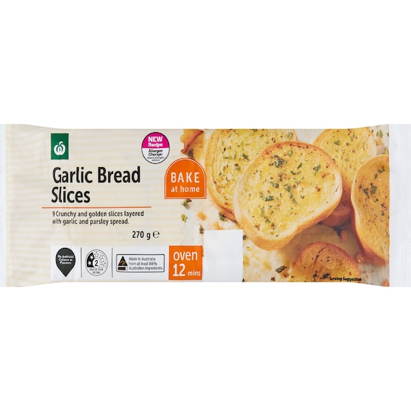 Woolworths Garlic Bread Slices 270g