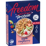Freedom Crafted Blends Protein Granola Apple Raspberry