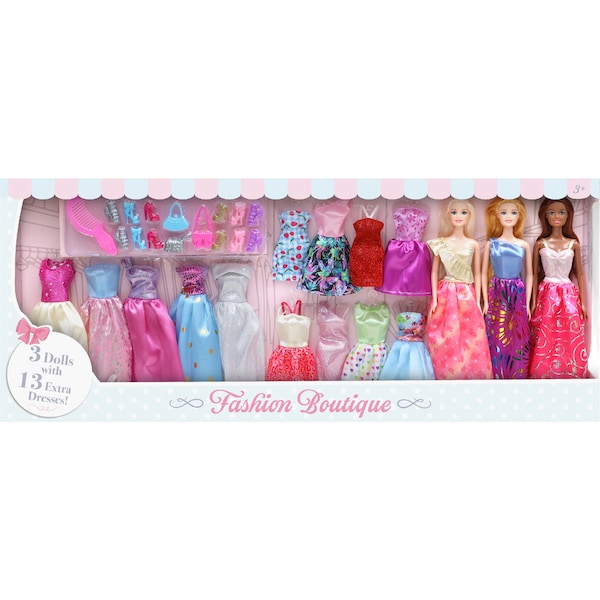 Fashion Doll Mega Dress Up Set each
