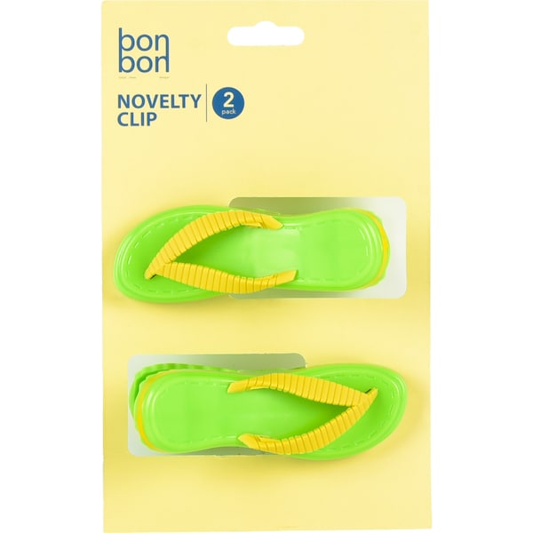 Bonbon Novelty Clip Assorted 2 pack