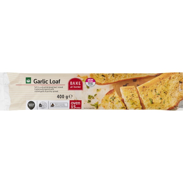 Woolworths Garlic Loaf 400g
