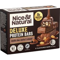 Nice & Natural Deluxe Protein Bars Double Choc Mocha & Almond
