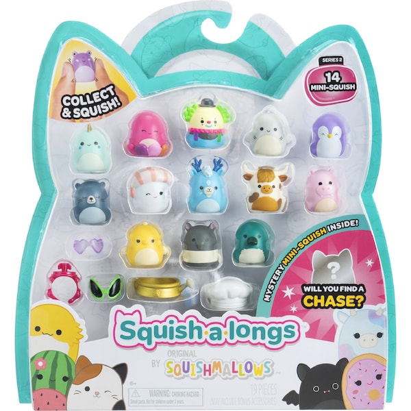 Squishmallows Squish a longs 14 pack