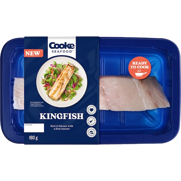 Cooke Seafood Kingfish 180g