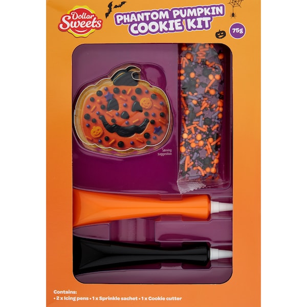 Dollar Sweets Phantom Pumpkin Cookie Kit each