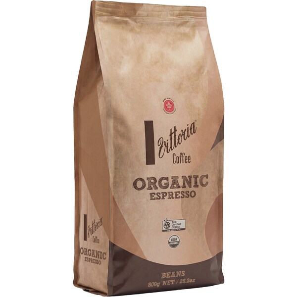 Vittoria Organic Coffee Beans 800g