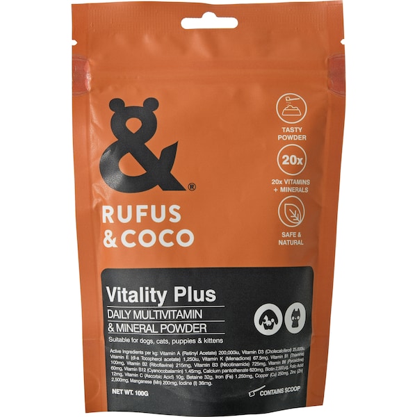 Rufus & Coco Vitality Plus 100g