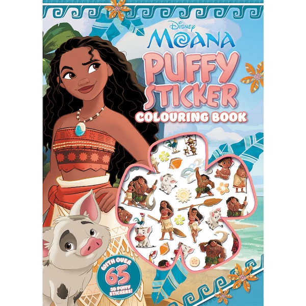 Disney Moana Puffy Sticker Book each