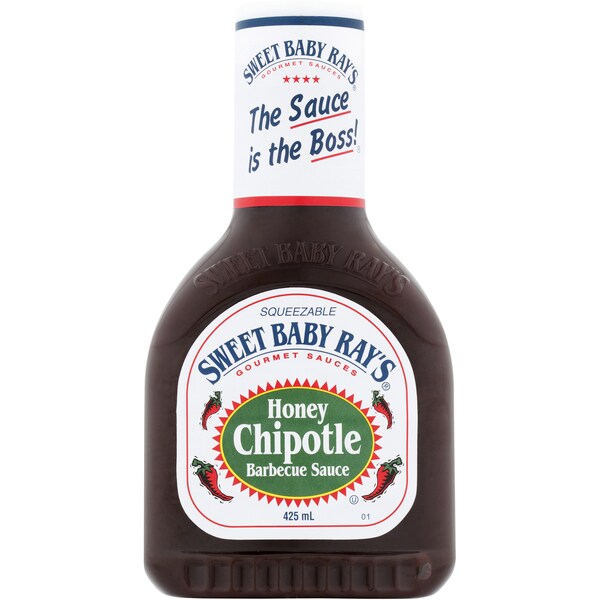 Sweet Baby Ray's Honey Chipotle BBQ Sauce 425mL