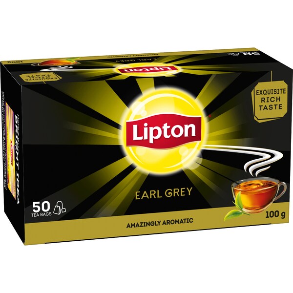Lipton Earl Grey Tea Bags 50 pack