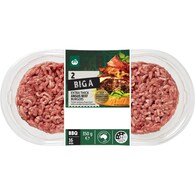 Woolworths 2 Pack Big A Angus Beef Burgers
