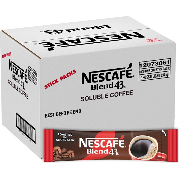 Nescafe Blend 43 Coffee Sachets 1000 pack