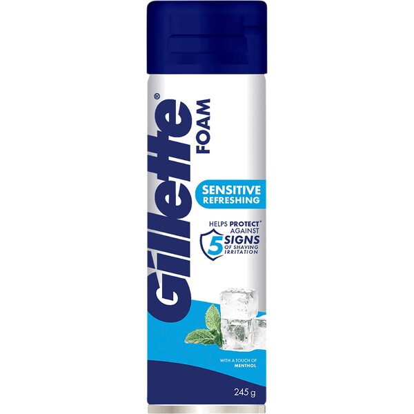 Dove Sensitive Refreshing Shave Foam 245g