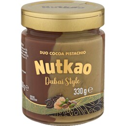 Nutkao Nutkao Dubai Style Cocoa Pistachio Spread 330g