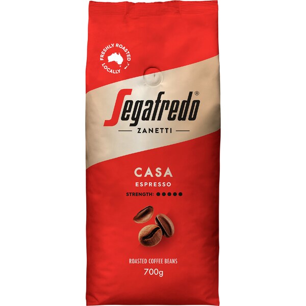 Segafredo Casa Espresso Coffee Beans 700g