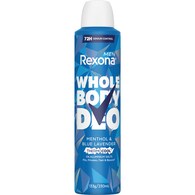 Rexona Men Whole Body Deodorant Thermo Menthol & Blue Lavender