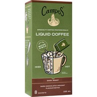 Campos Liquid Coffee Sachets Dark Roast