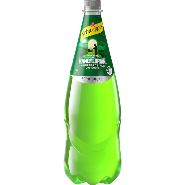 Schweppes Star Wars Hyperspace Lime Soft Drink 1.1L