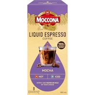 Moccona Liquid Coffee Concentrate Sachets Espresso Mocha