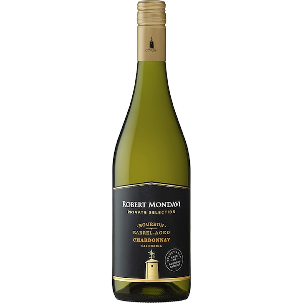 Robert Mondavi Private Selection Bourbon Barrel Aged Chardonnay Bottle 750mL