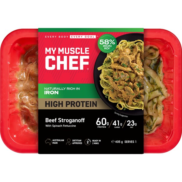 My Muscle Chef Beef Stroganoff 405g