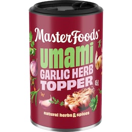 MasterFoods Masterfoods Umami Garlic Herb Topper Seasoning 45g