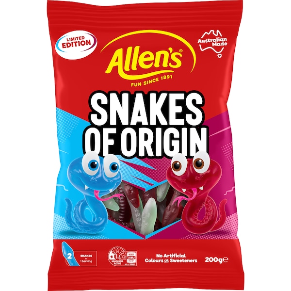 Allen's Snakes Of Origin 200g