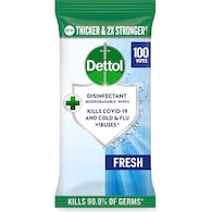Dettol Disinfectant Wipes Fresh