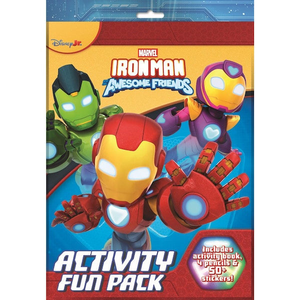 Marvel Iron Man & His Awesome Friends Activity Fun Pack each