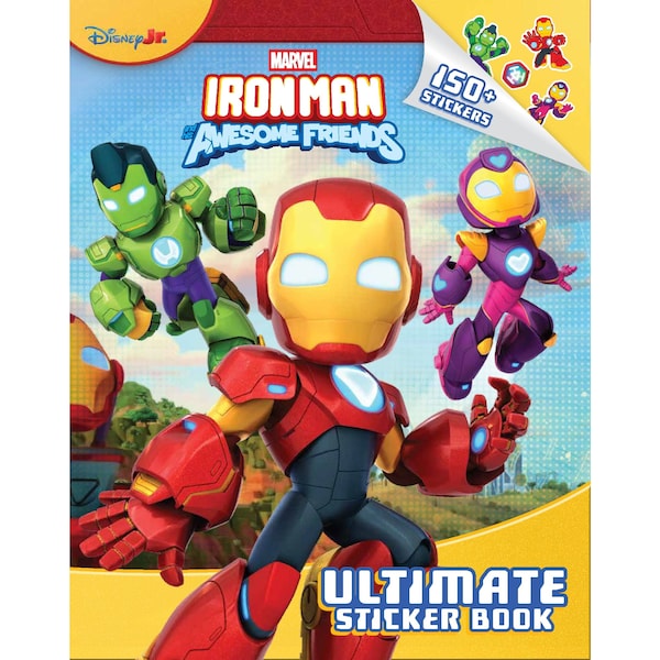 Marvel Iron Man & His Awesome Friends Ultimate Sticker Book each