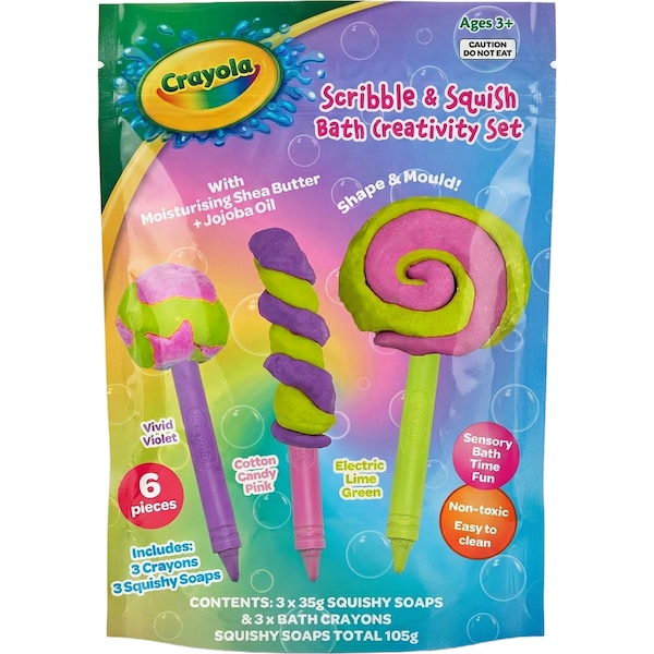Crayola Scribble & Squish Bath Creativity Set each