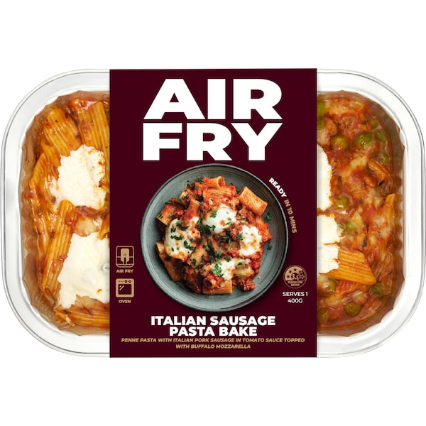 Air Fry Italian Sausage Pasta Bake 400g