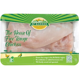 Mt Barker Mt Barker Free Range Chicken Breast Steaks 500g