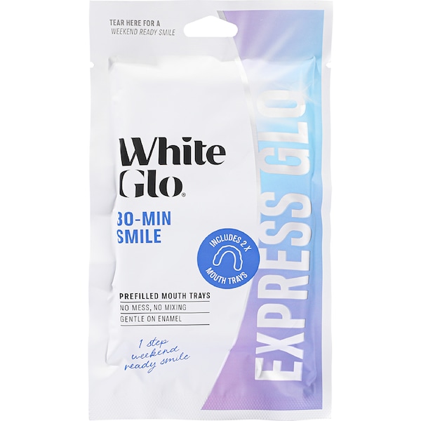 White Glo Express 30-Min Smile 2 pack