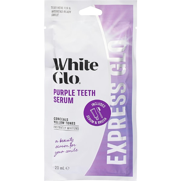 White Glo Express Purple Teeth Serum 20mL