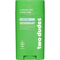 Two Dudes Natural Deodorant Coconut Rush