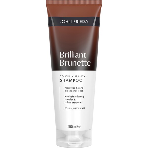 John Frieda Brilliant Brunette Shampoo 250mL