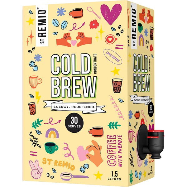 St Remio Cold Brew Concentrate 1.5L